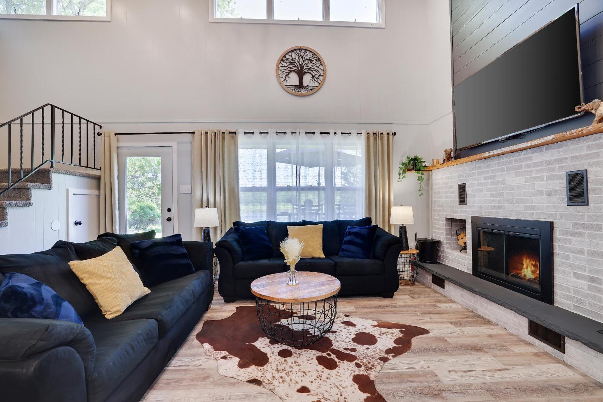 Poconos Brand New Lakefront Oasis 1 Acre, Hottub Gameroom Firepits Talk About Privacy Albrightsville Dış mekan fotoğraf